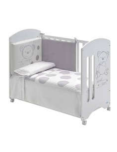 CUNA 120x60 SWEET BEAR BASIC BLANCO MICUNA