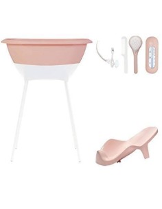 SET BAÑERA LUMA CLOUD PINK / PATAS WHITE ACCOMS