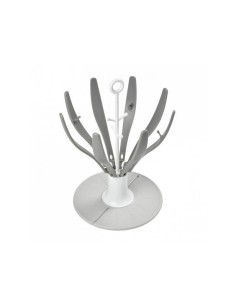 ESCURRE BIBERON PLEGABLE FLOWER GREY BEABA