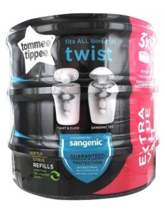 RECAMBIO CONTENEDOR PAÑALES SANGENIC TWIST & CLICK 3UDS TOMMEE TIPPEE