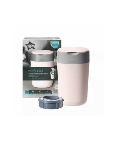 CONTENEDOR PAÑALES SANGENIC TWIST & CLICK ROSA TOMMEE TIPPEE 2