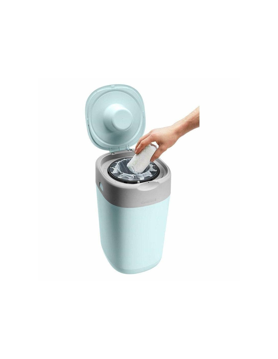 Cubo de basura para pañales Twist & click Tommee Tippee SANGENIC - azul
