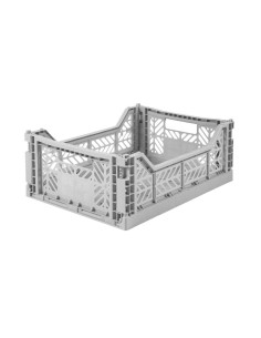 CAJA PLEGABLE LILLEMOR MEDIANA DARK GREY TUTETE