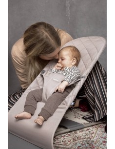 HAMACA BLISS ALGODON GRIS ARENA BABYBJORN 2