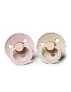 PACK 2 CHUPETES BIBS BLUSH-VAINILLA 6-18 MESES TUTETE