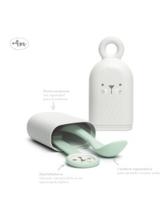 SET CUCHARAS ON THE GO +4M HYGGE VERDE SUAVINEX SUAVINEX