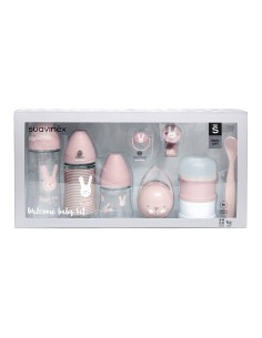 WELCOME BABY SET HYGGE ROSA SUAVINEX