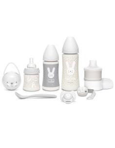 WELCOME BABY SET HYGGE GRIS SUAVINEX SUAVINEX