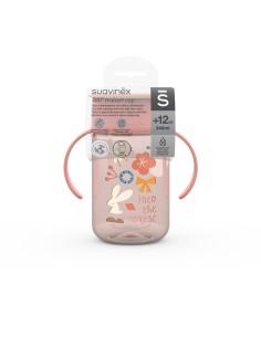 VASO 360º +12M 340ML FOREST ROSA SUAVINEX SUAVINEX 2