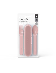 SET DE CUBIERTOS +12M FOREST ROSA SUAVINEX SUAVINEX 2
