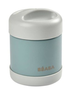 TERMO INOX ISOTERMICO300 ML GRIS/EUCALIPTO BEABA