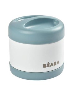 TERMO INOX ISOTERMICO 500ML AZUL/BLANCO BEABA