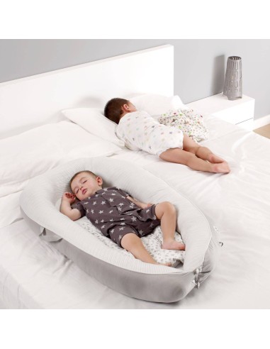 Barrera Cama Nido Grey Stars OLMITOS : Tienda bebe online