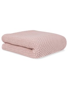 MANTA ALGODON 70X90 ROSA BONJOURBEBE