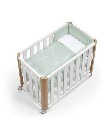 MINICUNA DOCO SLEPPING 90X50 BLANCO/NATURAL COTINFANT