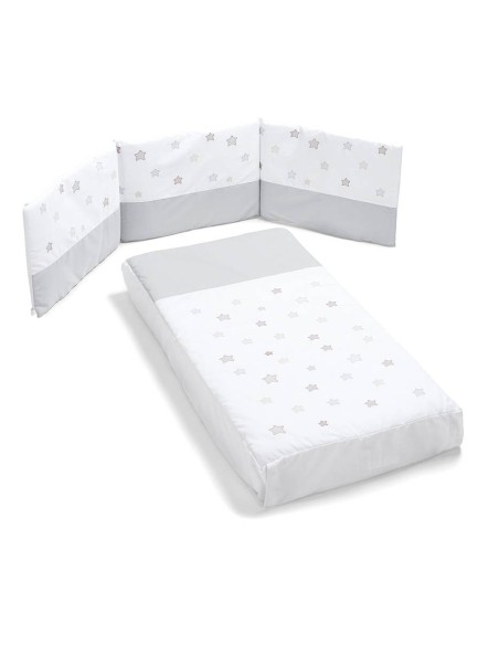CUNA COLECHO DOCO SLEEPING 60X120 BLANCA/NATURAL COTINFANT