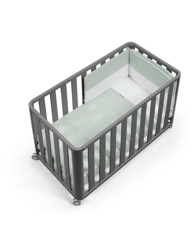 CUNA COLECHO DOCO SLEEPING 60X120 GRIS COTINFANT