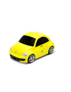 MALETA VOLKSWAGEN BEETLE AMARILLA RIDAZ TOC TOYS 2