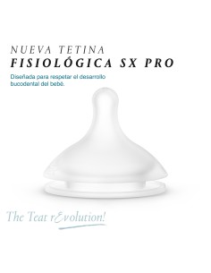 TETINA FISIOLOGICA FLUJO L SILICONA 2 UDS