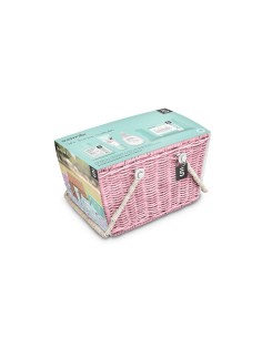 CESTA PRIMEROS CUIDADOS ROSA 2