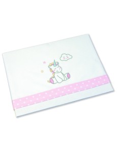 TRIPTICO PUNTO CUNA UNICORNIO ROSA