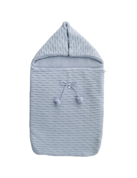 SACO BEBE M3 PUNTO AZUL