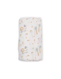 Muselina/Muslin Bamb. 120x120 Mostaza