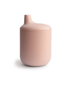 TAZA DIDACTICA SILICONA SOLID BLUSH MUSHIE