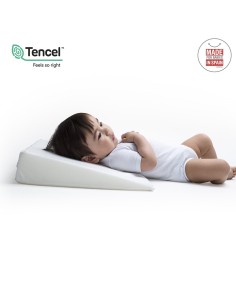ALMOHADA CONFORT CUNA LISO BLANCO 55X37 2