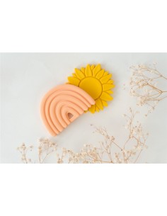 MORDEDOR SILICONA ARCOIRIS PEACH 2
