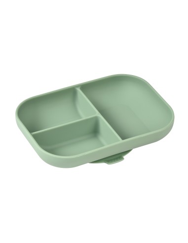 PLATO SILICONA COMPARTIMENTO SAGE GREEN