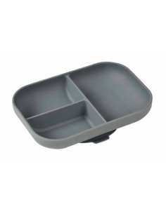 PLATO SILICONA BEABA MINERAL GREY