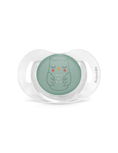 CHUPETE PREMIUM FSILOLOGICO SL 0-6 OWL VERDE