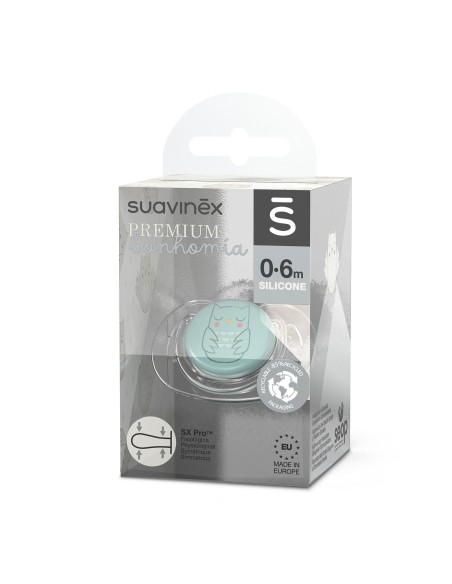 Suavinex Chupete Premium Gold Edition con Tetina Fisiológica SX