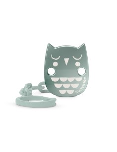 BROCHE PINZA PREMIUM BONHOMIA OWL VERDE