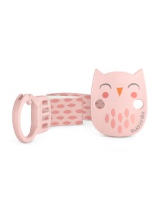 BROCHE PINZA BONHOMIA OWL ROSA