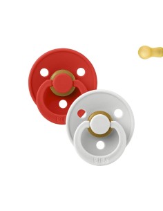 CHUPETES BIBS ROUND CANDY APPLE HAZE 0-6M