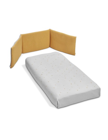 CUNA COLECHO DOCO SLEEPING 60X120 BLANCA/NATURAL