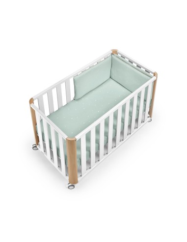 CUNA COLECHO DOCO SLEEPING 60X120 BLANCA/NATURAL COTINFANT