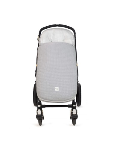 SACO SILLA I LOVE VICHY GRIS