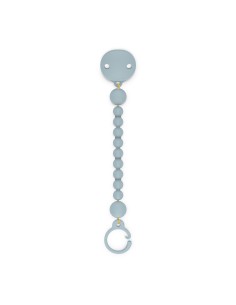 BROCHE BOLITAS SILICONA AZUL
