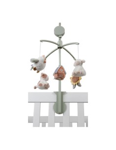 MOVIL MUSICAL DE MADERA PEQUEÑA GRANJA LITTLE DUTCH 2