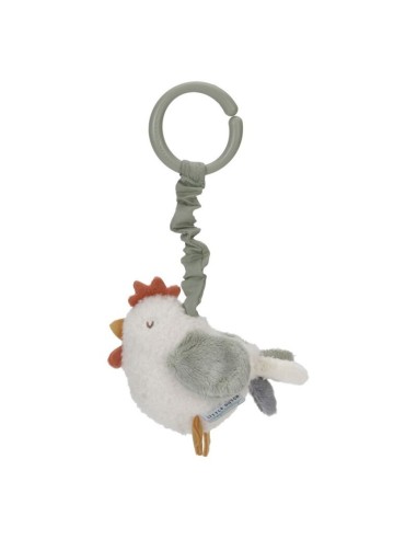 GALLINA PULL AND SHAKE PEQUEÑA GRANJA LITTLE DUTCH