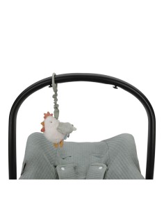 GALLINA PULL AND SHAKE PEQUEÑA GRANJA LITTLE DUTCH 2