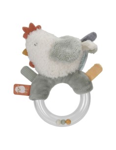 SONAJERO ANILLO GALLINA PEQUEÑA GRANJA LITTLE DUTCH