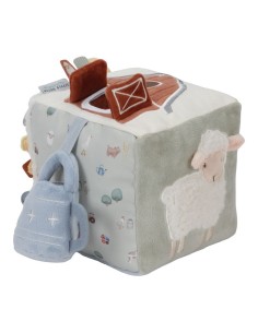 CUBO BLANDITO DE ACTIVIDADES PEQUEÑA GRANJA LITTLE DUTCH 2