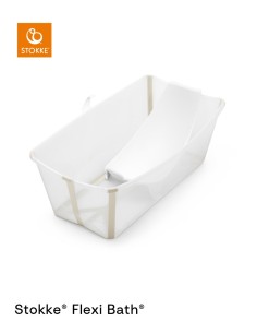 FLEXI BATH + HAMACA BLANCO SANDY BEIGE STOKKE