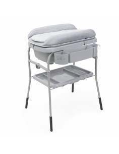 BAÑERA CHICCO CUDDLE BUBBLE GREY MELANGE