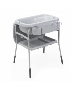 BAÑERA CHICCO CUDDLE BUBBLE GREY MELANGE 2