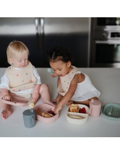 CAJA DE ALMUERZO SOLID BLUSH 7X18.5X16 CM 2